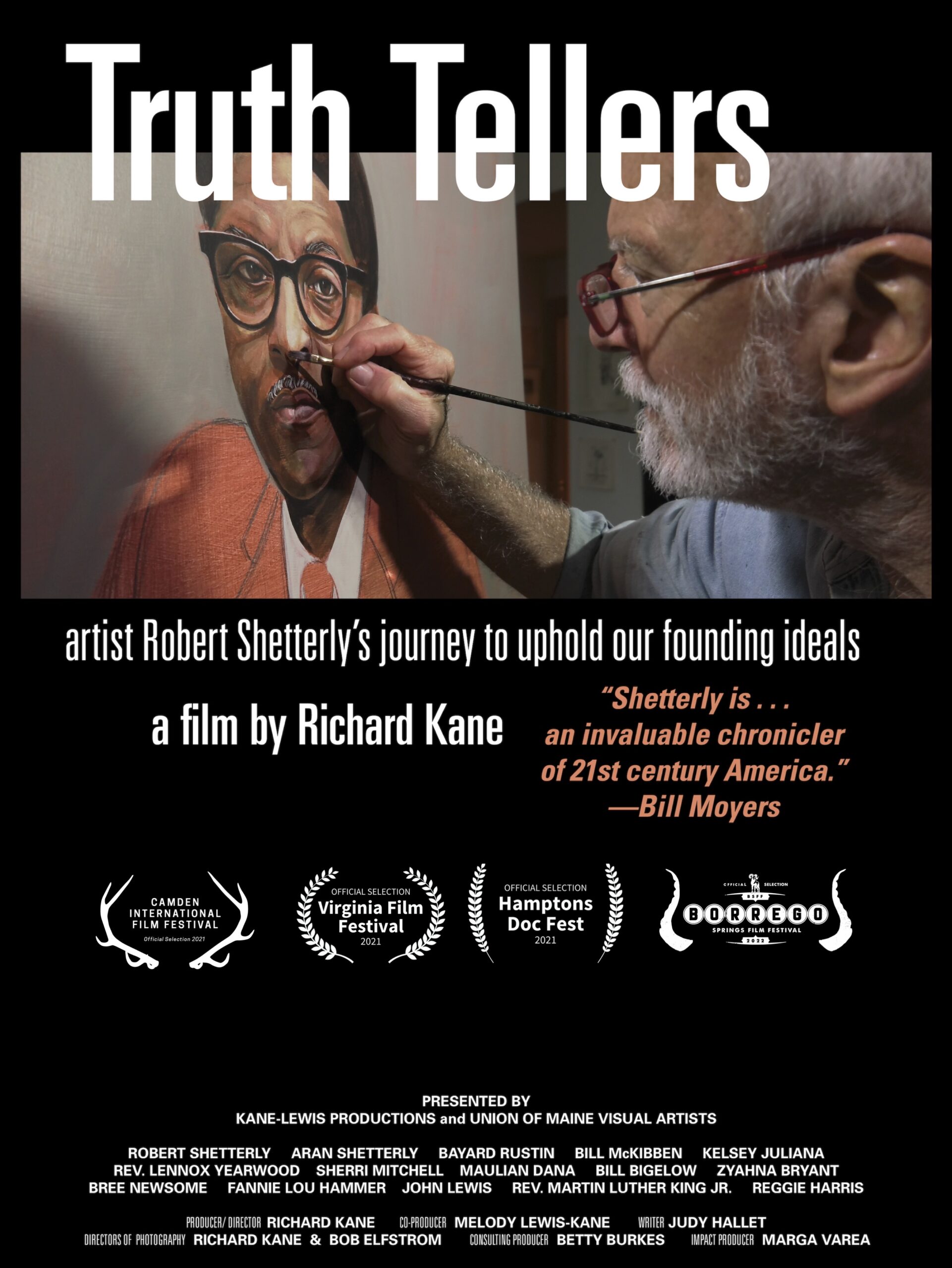 “truth Tellers” Documentary Film Screening With Artist Robert Shetterly Artrage Gallery 